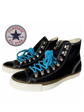 Converse Leather Chuck Taylor All Star Street Hiker Navy  High Tops Size 9
